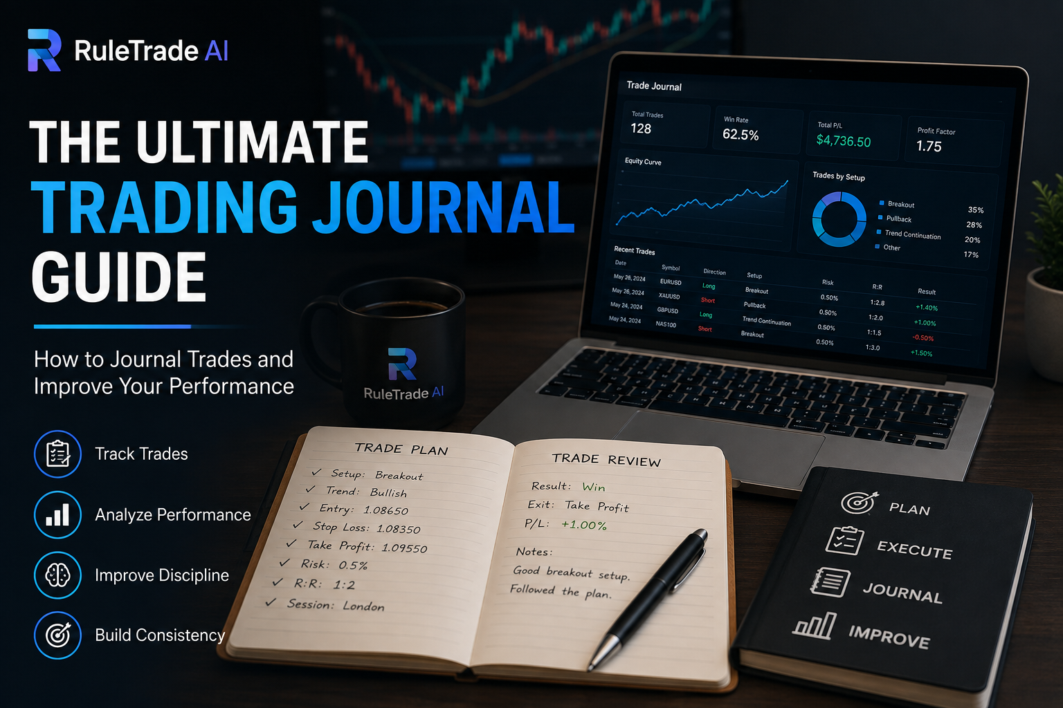 The Ultimate Trading Journal Guide: How to Journal Trades and Improve Your Performance